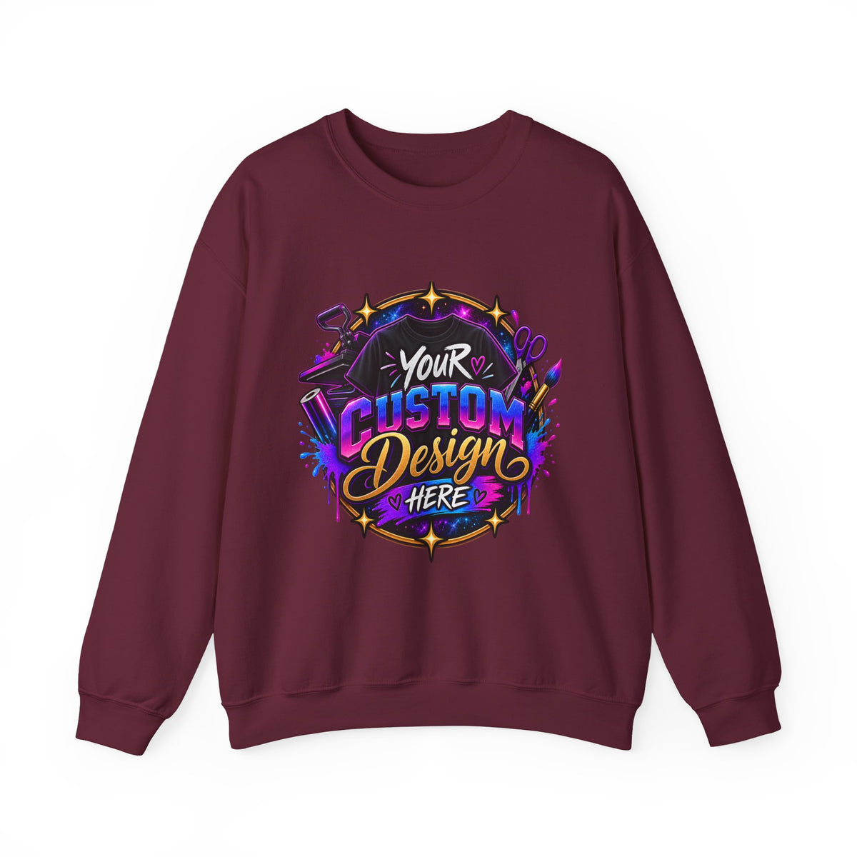 Custom Graphic Crewneck Sweatshirt