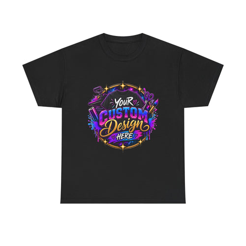 Custom Design Graphic Tee — "Your Custom Design Here"