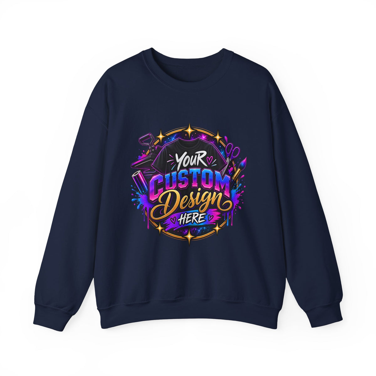 Custom Graphic Crewneck Sweatshirt