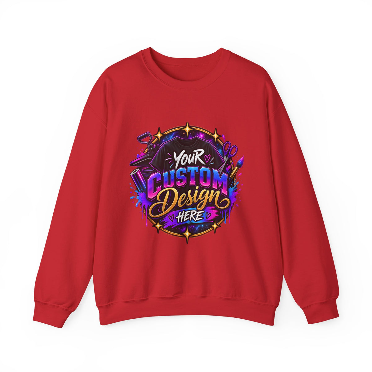 Custom Graphic Crewneck Sweatshirt