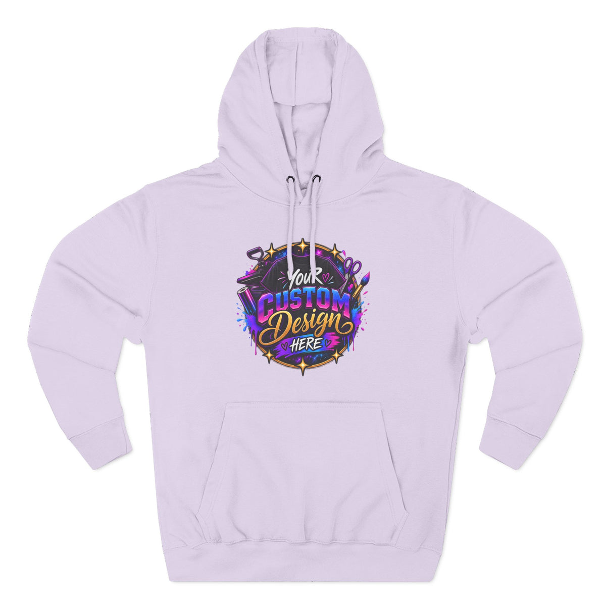 Custom Graphic Hoodie - Your Custom Design Here Fleece Pullover