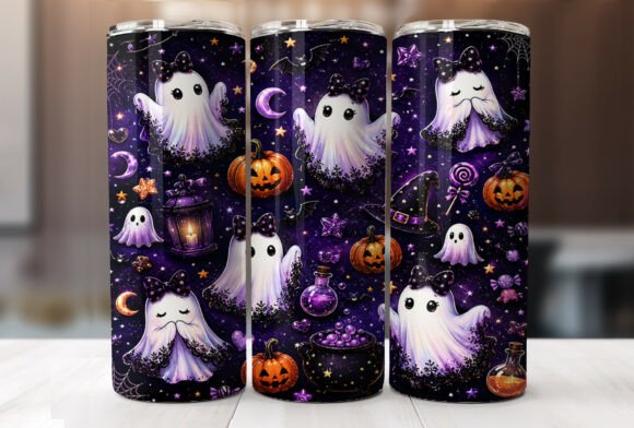 UV 20oz-Halloween-Ghost-Witch-Tumbler