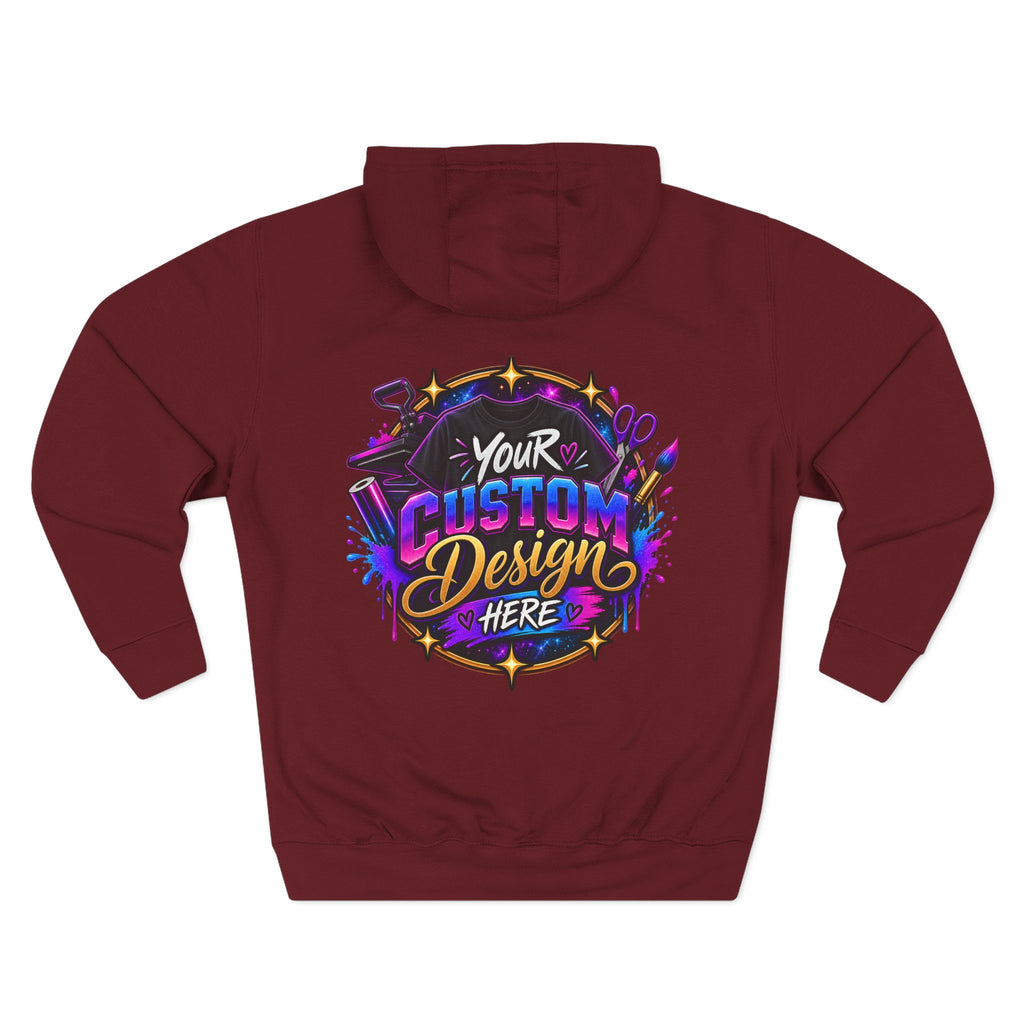Custom Graphic Hoodie - Your Custom Design Here Fleece Pullover