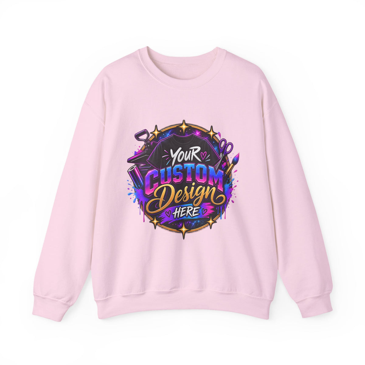 Custom Graphic Crewneck Sweatshirt