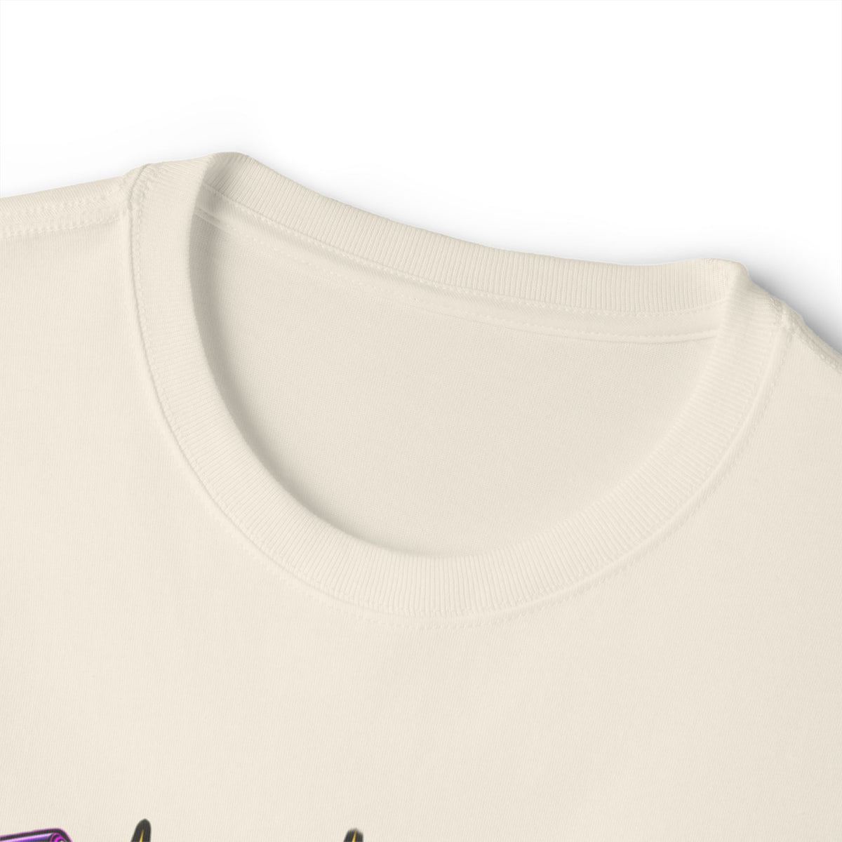 Graphic Tee — 'Custom Design' Chest Print