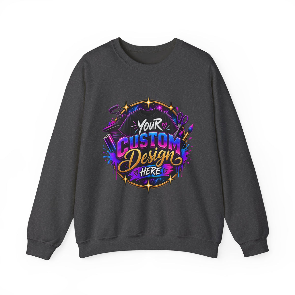 Custom Graphic Crewneck Sweatshirt