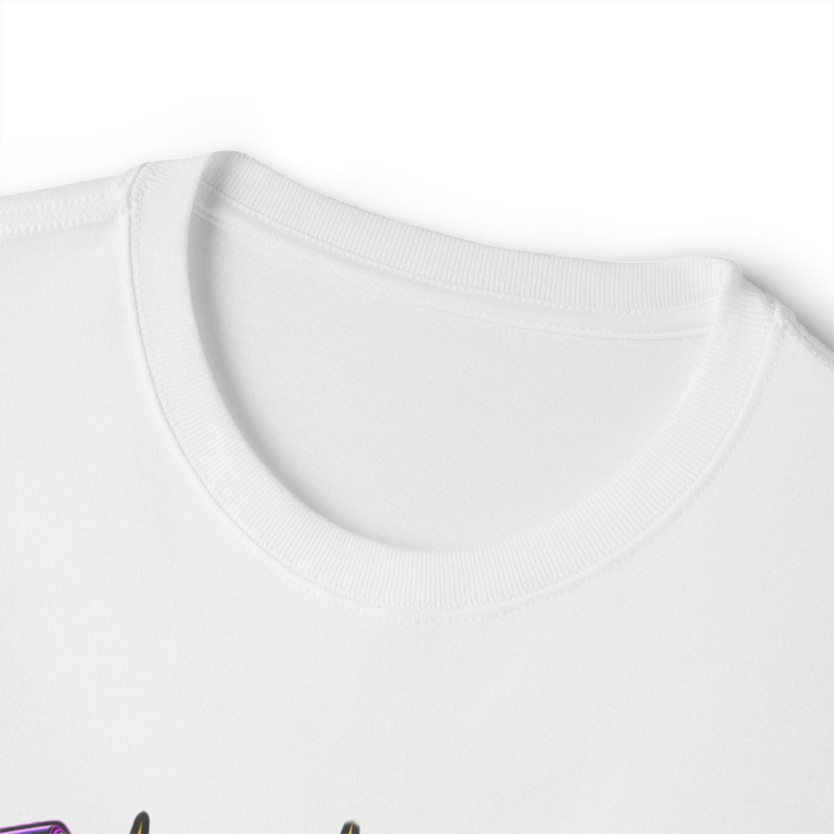 Graphic Tee — 'Custom Design' Chest Print
