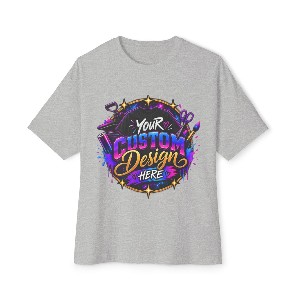 Graphic Tee — 'Custom Design' Chest Print