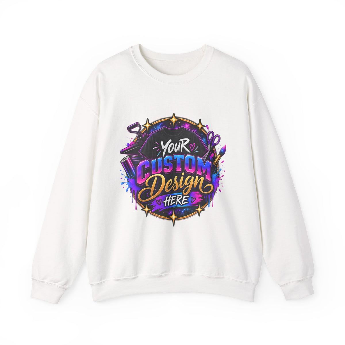 Custom Graphic Crewneck Sweatshirt