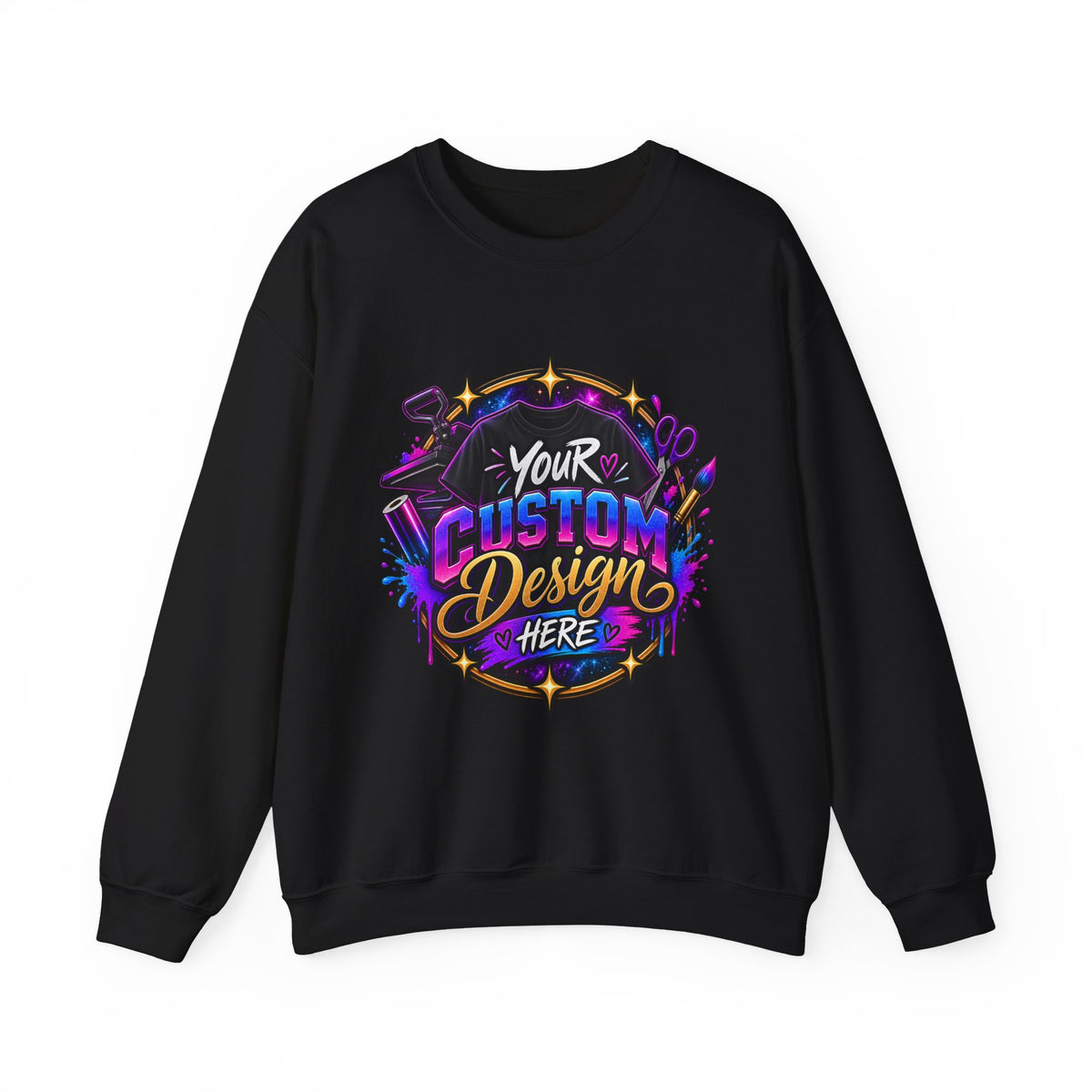 Custom Graphic Crewneck Sweatshirt