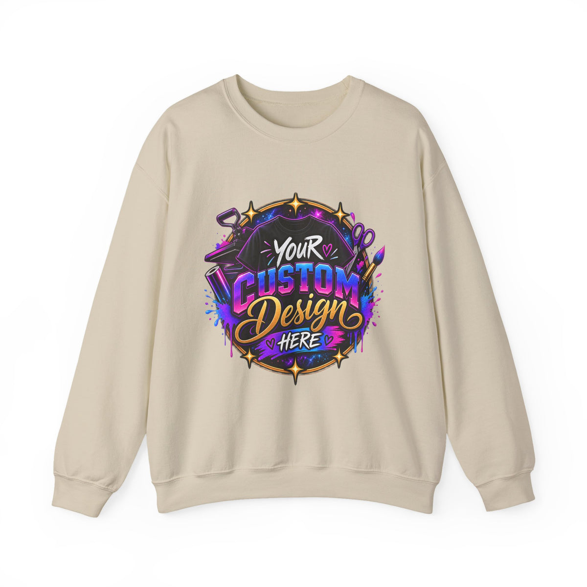 Custom Graphic Crewneck Sweatshirt