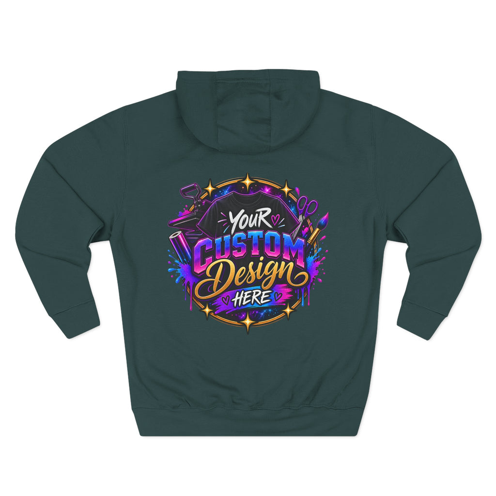 Custom Graphic Hoodie - Your Custom Design Here Fleece Pullover