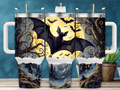 Sublimation 40oz Bats-Full-Moon-Halloween