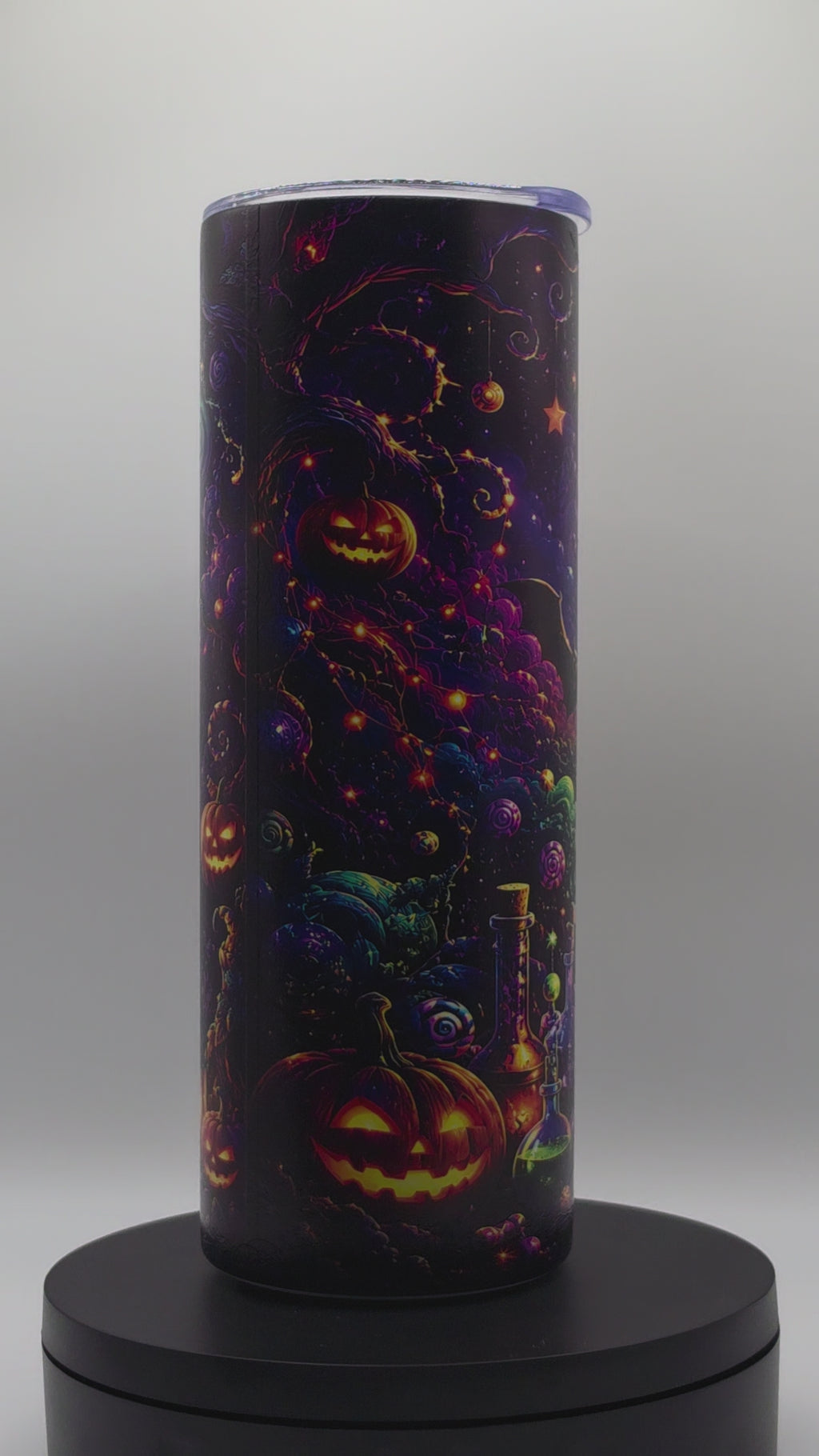 UV Spooky Halloween 20oz Tumbler Wrap