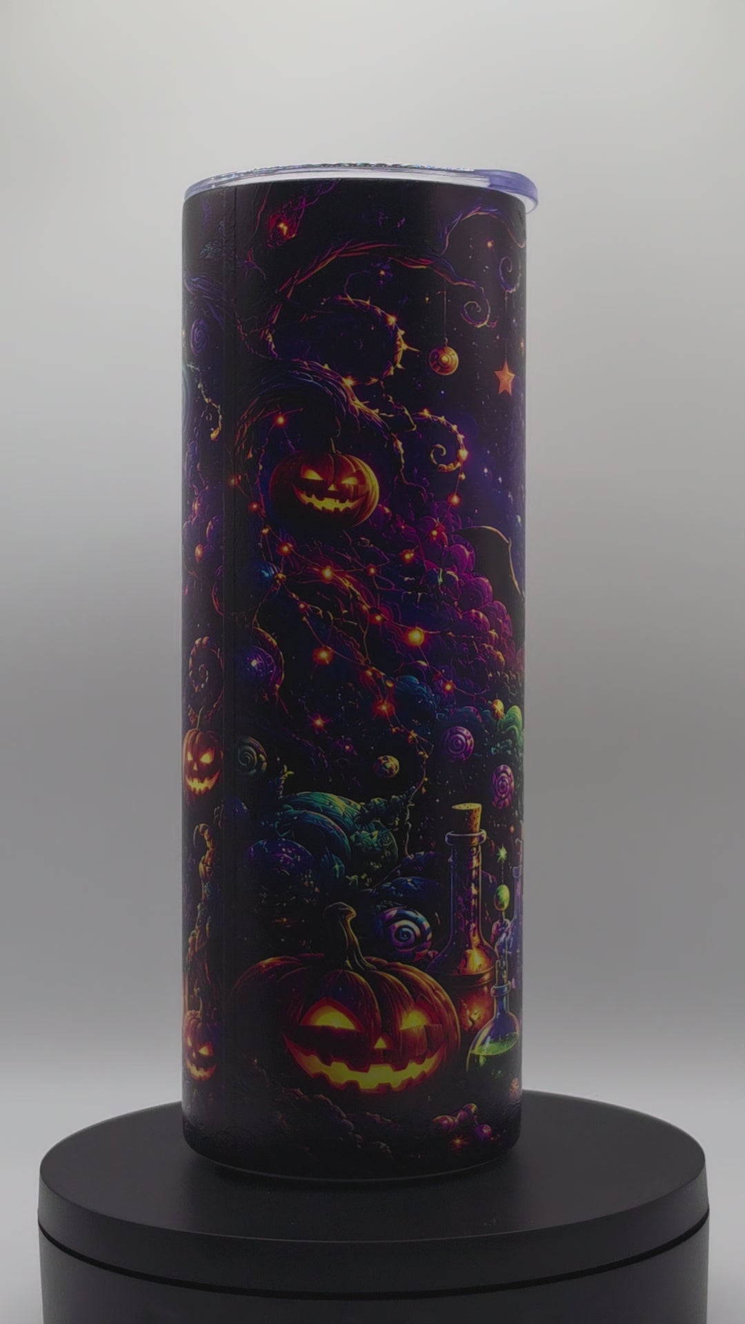 UV Spooky Halloween 20oz Tumbler Wrap